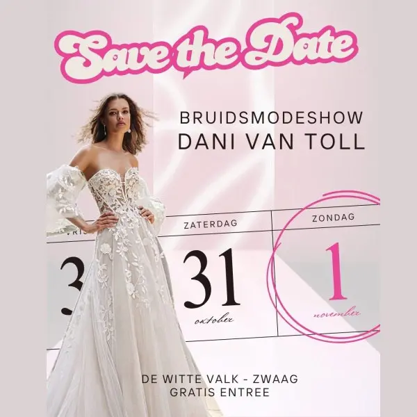Dani van Toll bruidsmode show