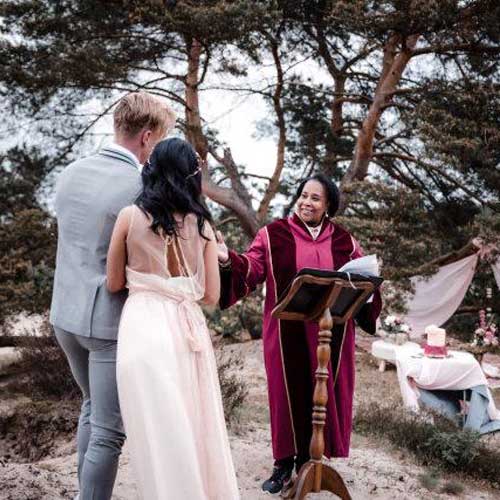 Trouwmevrouw Miryam kies voor een onvergetelijke trouwceremonie